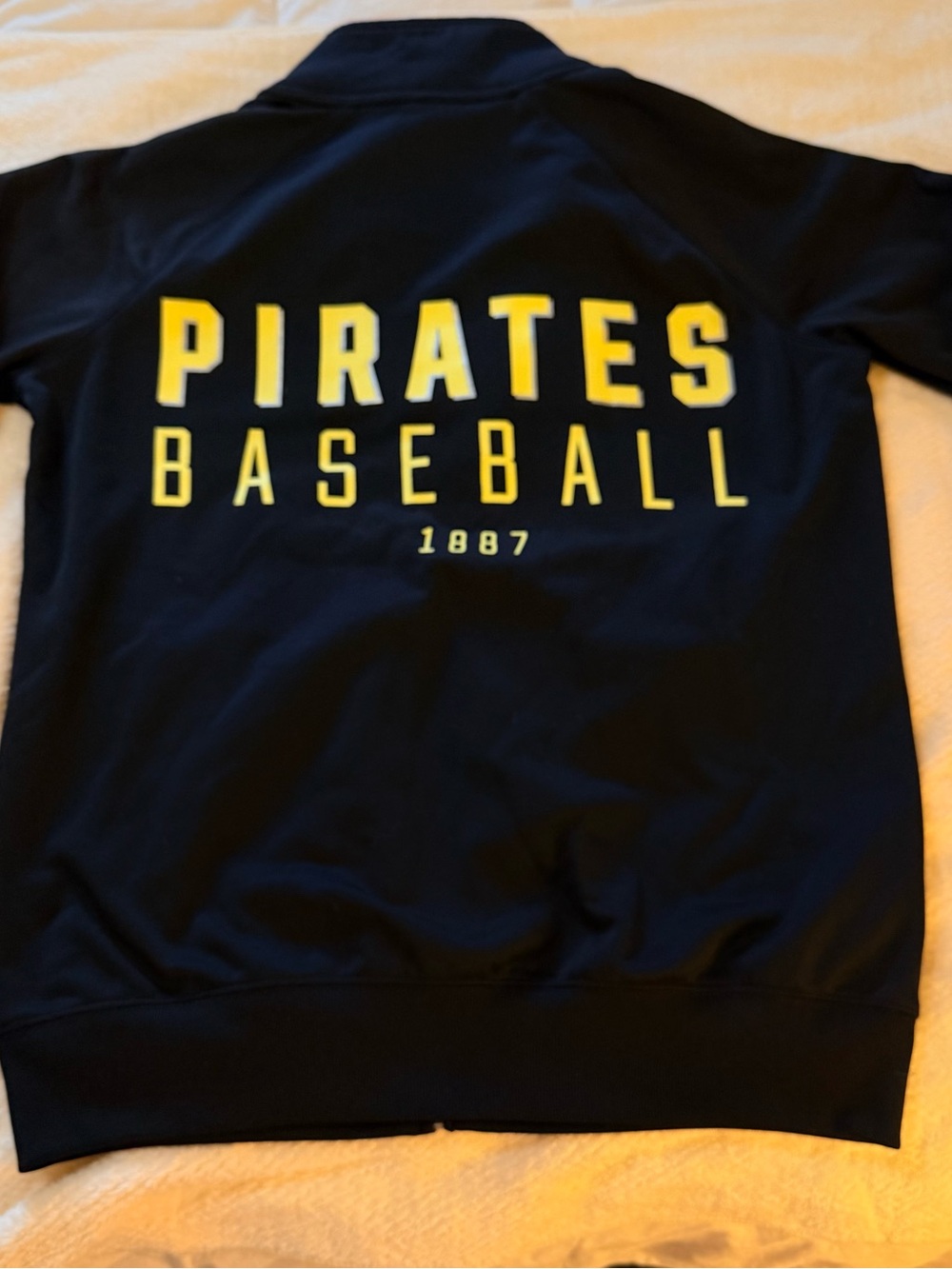 PINK Victoria's Secret Pirates Baseball Zip Up - Picture 6 of 7